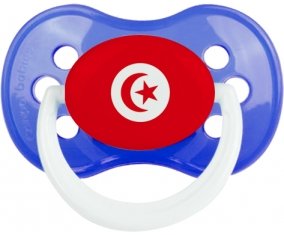 Drapeau Tunisie : Sucette Anatomique personnalisée