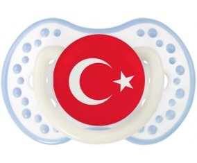 Drapeau Turquie Sucete LOVI Dynamic Blanc-cyan classique