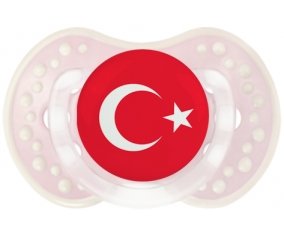 Drapeau Turquie Sucete LOVI Dynamic Retro-rose-tendre classique