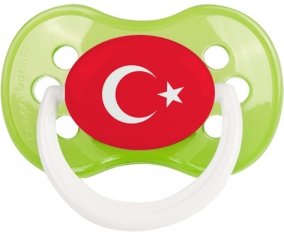 Drapeau Turquie Sucete Anatomique Vert classique