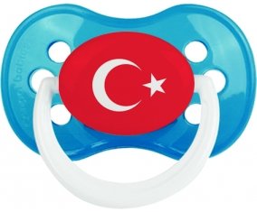 Drapeau Turquie Sucete Anatomique Cyan classique