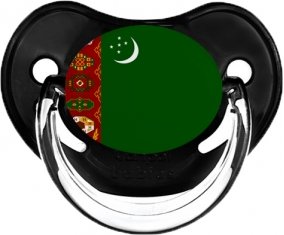 Drapeau Turkménistan Sucete Physiologique Noir classique