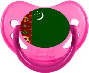 Drapeau Turkménistan Sucete Physiologique Rose phosphorescente