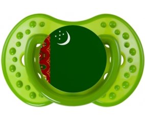 Drapeau Turkménistan Tétine LOVI Dynamic Vert classique