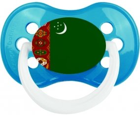 Drapeau Turkménistan Sucette Anatomique Cyan classique
