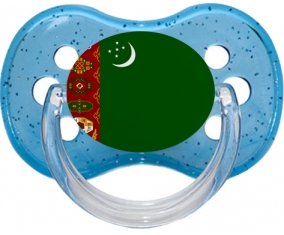 Drapeau Turkménistan : Sucette Cerise personnalisée