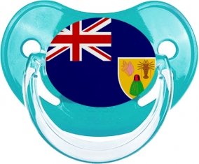 Drapeau Îles Turques-et-Caïques : Sucette Physiologique personnalisée