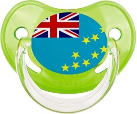 Drapeau Tuvalu Sucette Physiologique Vert classique