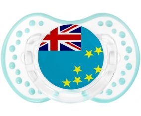 Drapeau Tuvalu Sucette LOVI Dynamic Retro-blanc-lagon classique