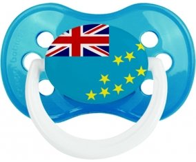 Drapeau Tuvalu Sucette Anatomique Cyan classique