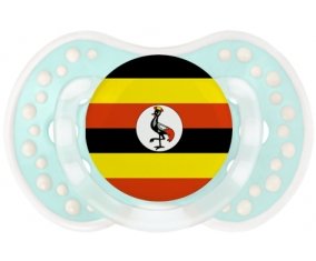 Drapeau Ouganda Sucete LOVI Dynamic Retro-turquoise-lagon classique