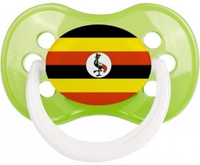 Drapeau Ouganda Sucete Anatomique Vert classique