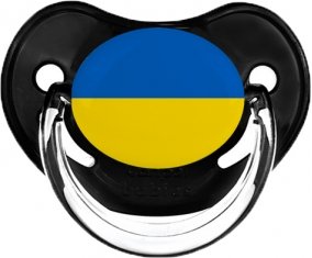 Drapeau Ukraine Sucete Physiologique Noir classique