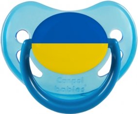 Drapeau Ukraine Sucete Physiologique Bleue phosphorescente