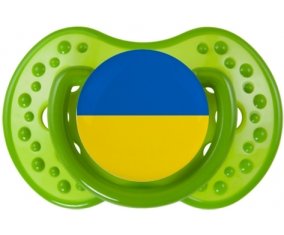 Drapeau Ukraine Tétine LOVI Dynamic Vert classique