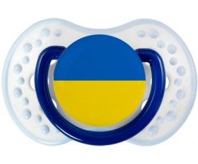 Drapeau Ukraine Tétine LOVI Dynamic Marine-blanc-bleu classique