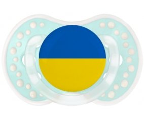 Drapeau Ukraine Tétine LOVI Dynamic Retro-turquoise-lagon classique