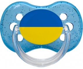 Drapeau Ukraine : Sucette Cerise personnalisée