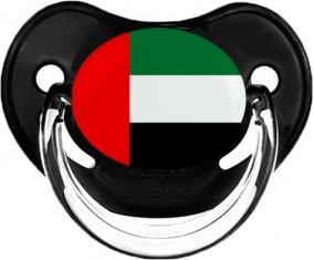Drapeau Emirats Arabes Unis Sucette Physiologique Noir classique