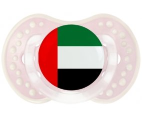 Drapeau Emirats Arabes Unis Sucette LOVI Dynamic Retro-rose-tendre classique