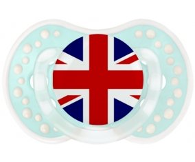 Drapeau Royaume-Uni Sucette LOVI Dynamic Retro-turquoise-lagon classique