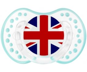 Drapeau Royaume-Uni Sucette LOVI Dynamic Retro-blanc-lagon classique