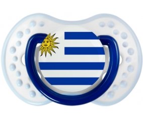 Drapeau Uruguay Sucette LOVI Dynamic Marine-blanc-bleu classique