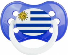 Drapeau Uruguay Tétine Anatomique Bleu classique