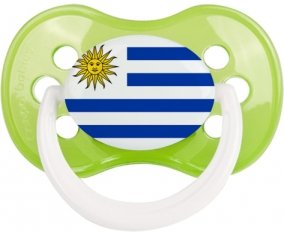 Drapeau Uruguay Tétine Anatomique Vert classique