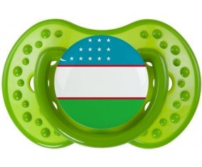 Drapeau Ouzbékistan Sucette LOVI Dynamic Vert classique