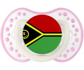 Drapeau Vanuatu Sucete LOVI Dynamic Blanc-rose phosphorescente