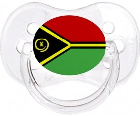 Drapeau Vanuatu Sucete Cerise Transparent classique