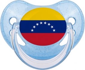 Drapeau Venezuela Sucete Physiologique Bleue à paillette