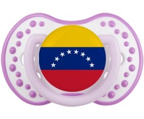 Drapeau Venezuela Tétine LOVI Dynamic Blanc-mauve classique