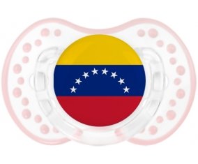 Drapeau Venezuela Tétine LOVI Dynamic Retro-blanc-rose-tendre classique