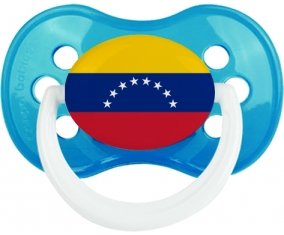 Drapeau Venezuela Sucette Anatomique Cyan classique