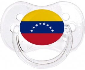 Drapeau Venezuela Sucette Cerise Transparent classique