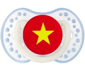 Drapeau Vietnam Sucette LOVI Dynamic Blanc-cyan classique