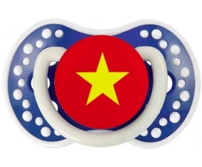 Drapeau Vietnam Sucette LOVI Dynamic Bleu-marine phosphorescente