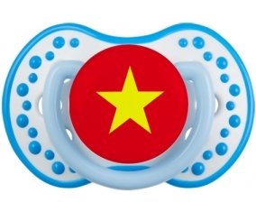 Drapeau Vietnam Sucette LOVI Dynamic Blanc-bleu phosphorescente