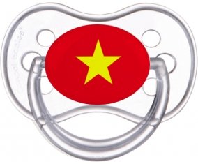 Drapeau Vietnam Tétine Anatomique Transparente classique