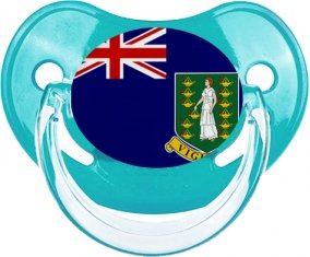 Drapeau Les iles vierges : Sucette Physiologique personnalisée