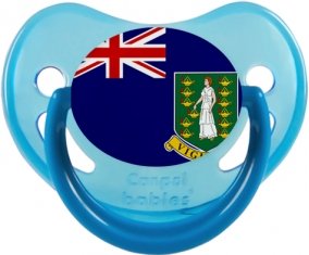 Drapeau Les iles vierges Sucette Physiologique Bleue phosphorescente