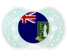 Drapeau Les iles vierges Sucette LOVI Dynamic Retro-turquoise-lagon classique