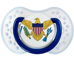 Drapeau Îles Vierges britanniques Sucete LOVI Dynamic Marine-blanc-bleu classique