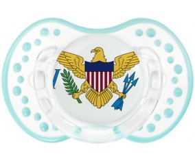 Drapeau Îles Vierges britanniques Sucete LOVI Dynamic Retro-blanc-lagon classique