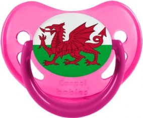 Drapeau Pays de Galles Sucete Physiologique Rose phosphorescente