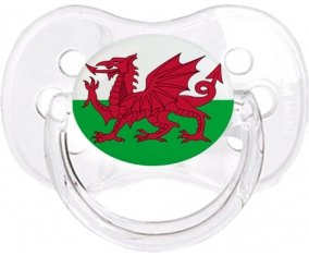 Drapeau Pays de Galles Sucette Cerise Transparent classique