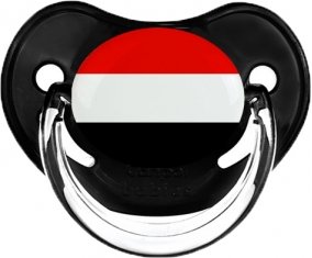 Drapeau Yémen Sucette Physiologique Noir classique