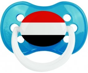 Drapeau Yémen Sucette Anatomique Cyan classique